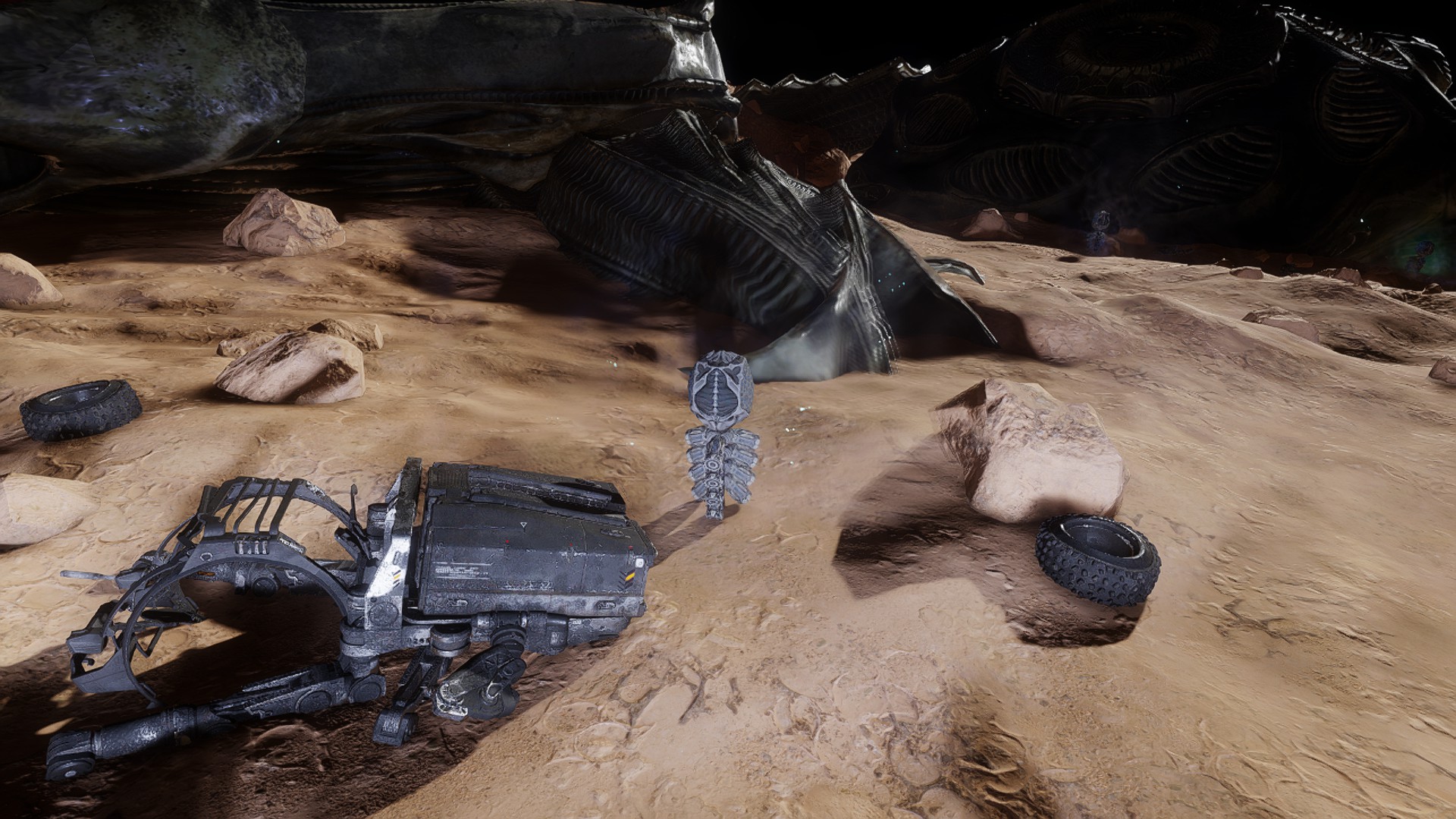 Vue PNJ capteur Thargoid