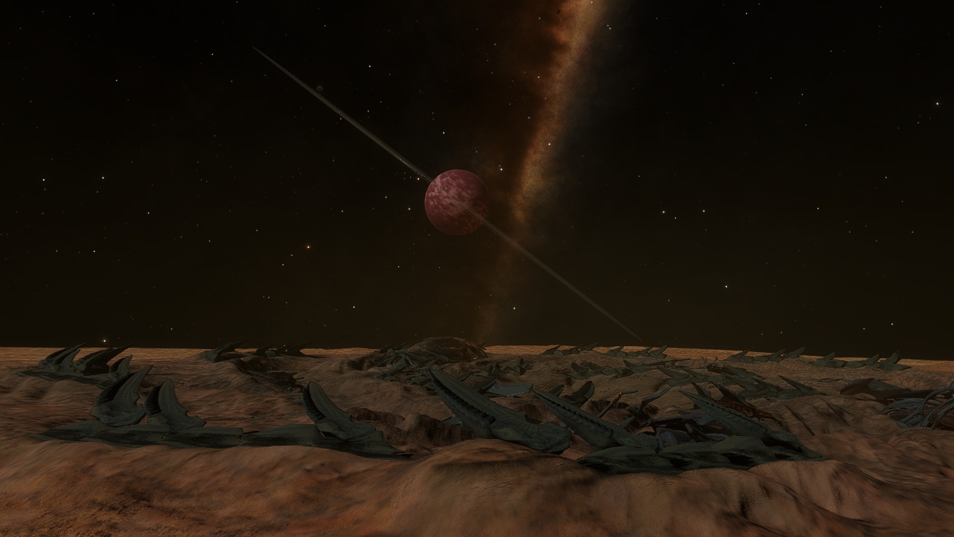 Vue profil base Thargoid