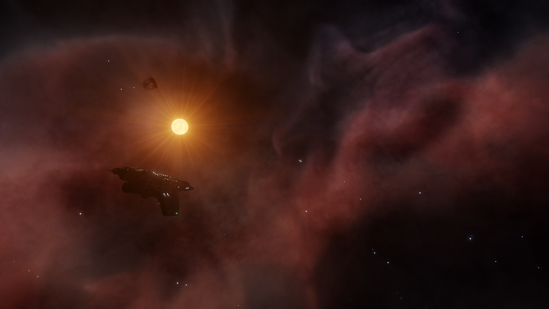 Vue nébulleuse des Méduses