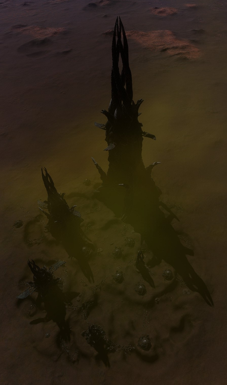 Site de flèches Thargoid Site de flèches Thargoid